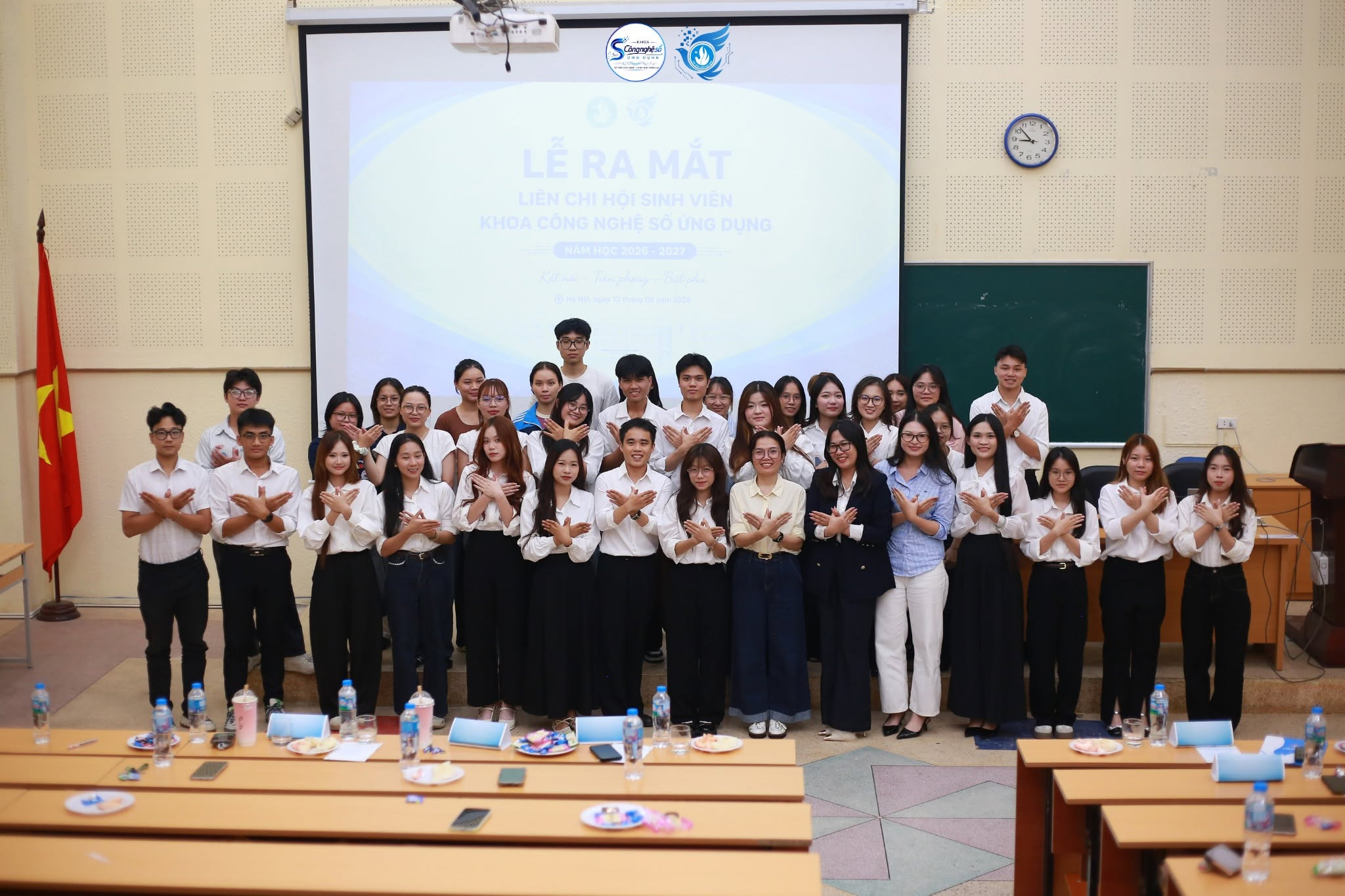 RECAP LỄ RA MẮT LIÊN CHI HỘI SINH VIÊN KHOA CÔNG NGHỆ SỐ ỨNG DỤNG