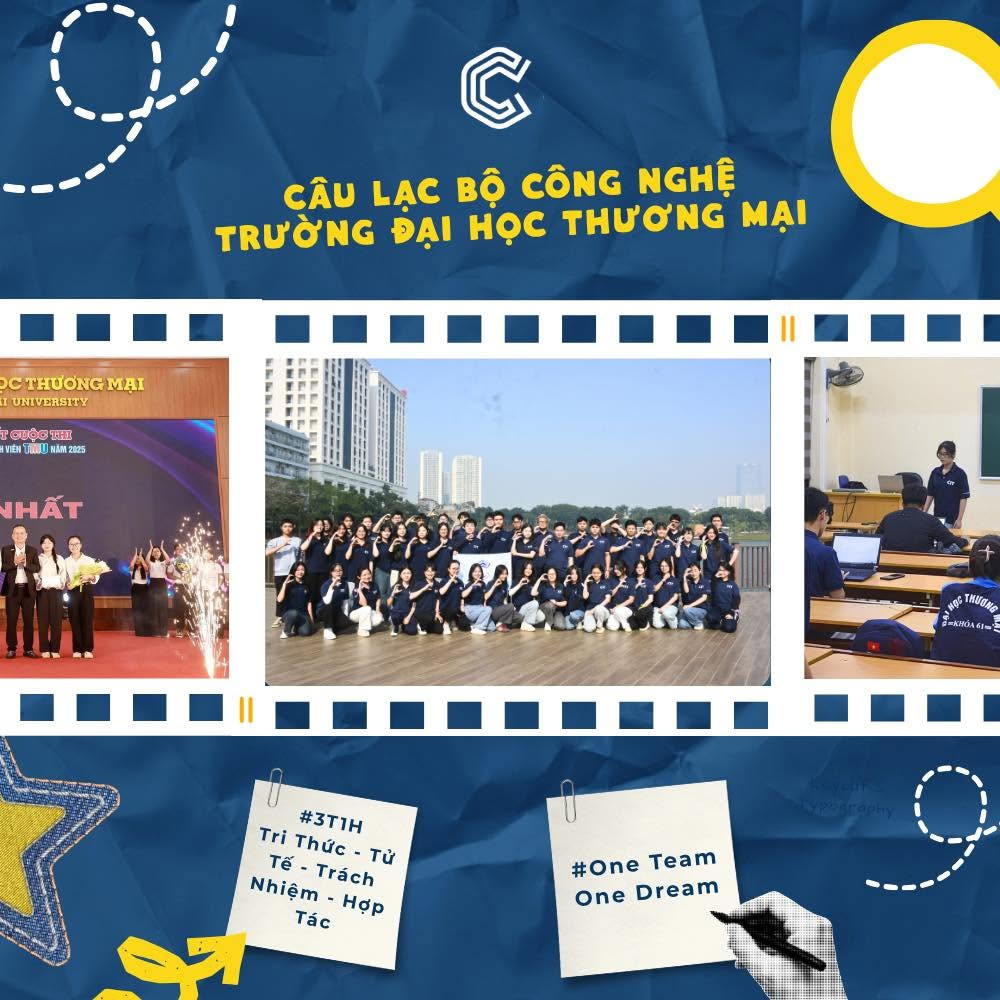 GIỚI THIỆU CIT – CÂU LẠC BỘ CÔNG NGHỆ TRƯỜNG ĐẠI HỌC THƯƠNG MẠI