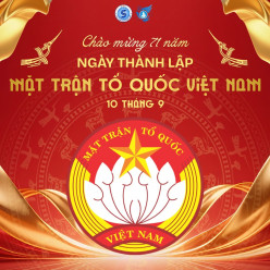 CHÚC MỪNG KỶ NIỆM 71 NĂM NGÀY THÀNH LẬP MẶT TRẬN TỔ QUỐC VIỆT NAM (10/9/1955 - 10/9/2026)